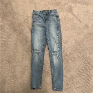 American Eagle high rise stretch jeggings size 2